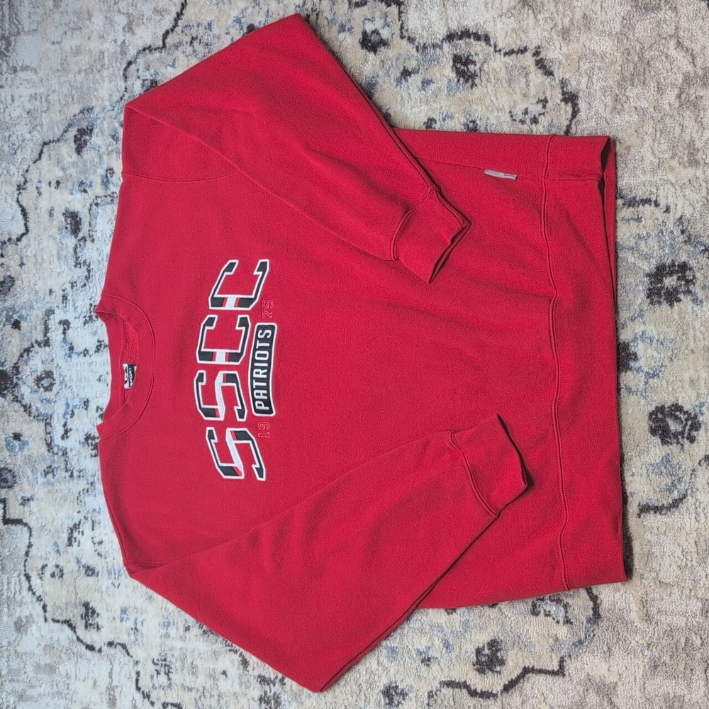 SSCC Patriots Red Crewneck Sweatshirt | CI Sport | Men’s Large